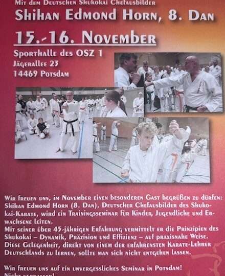 Karate Falkensee - Lehrgang Potsdam